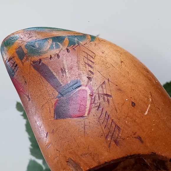Vintage Wooden Shoes - Picture 5 of 13